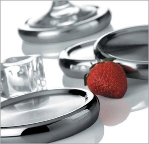 ชุดจานรองแก้วสแตนเลส6ชิ้นชุดจานรองแก้ว - Product Image 1