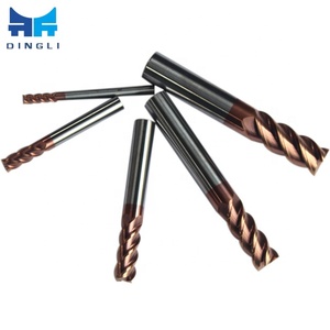 DLCC 4-flute Tungsten <strong>Carbide</strong> <strong>End</strong> <strong>Mill</strong> Solid <strong>Carbide</strong> <strong>End</strong> <strong>Mill</strong> - Product Image 3