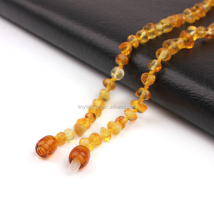 <span class=keywords><strong>amber</strong></span> Teething necklace breakaway cierres barroco báltico miel ámbar báltico dentición <span class=keywords><strong>collar</strong></span> venta al por mayor - Product Image 5