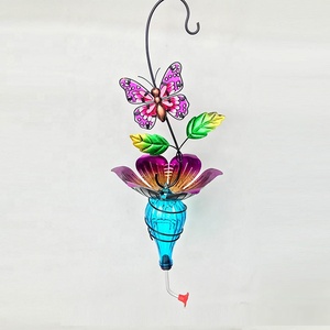 Adornos colgantes <span class=keywords><strong>de</strong></span> metal <span class=keywords><strong>para</strong></span> jardín, comedero y bebedero <span class=keywords><strong>para</strong></span> pájaros en el patio trasero - Product Image 4
