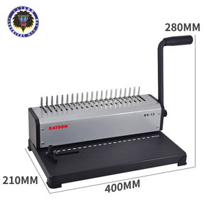 Tùy Chỉnh Rayson RS-12 Lược Chất Kết Dính 21 Lỗ Lược Tạp Dề/Clip Dải Đấm Máy Tính Ràng Buộc - Product Image 4