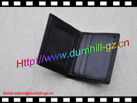 Dompet PU multifungsi perlindungan RFID murah dengan jendela ID bening