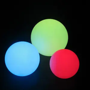 Boule Led de piscine, décoration de fête, boule Led imperméable, boule solaire