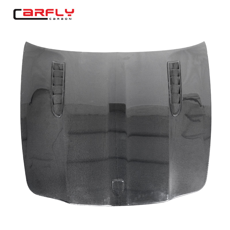 Капот из углеродного волокна для Panamera 970 V style Carbon twill