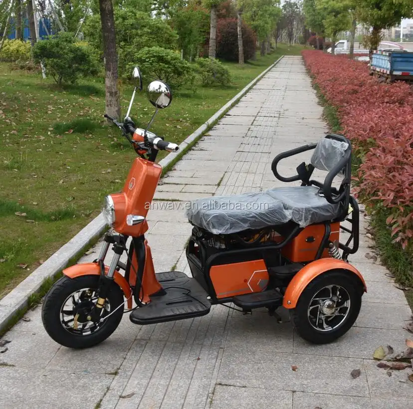 Trottinettes électriques à 3 roues pour adultes et handicapés, scooter de certification cee, 1500W 60V