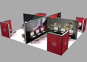 Triển Lãm Nhôm Triển Lãm Thương Mại 30X30 Gian Hàng Trò Chơi - Product Image 3