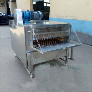 Machine d'abattoir pour volaille, équipement pour hacher les poules avec doigt en caoutchouc - Product Image 6
