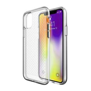 ใหม่ล่าสุดกันกระแทกคริสตัล Clear Back Cross Grain เยอรมัน <span class=keywords><strong>Bayer</strong></span> TPU สำหรับ iPhone XS Max XR TPU Coque - Product Image 1