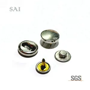 Fashionable high quality metal buttons snap brass trouser fixers hook