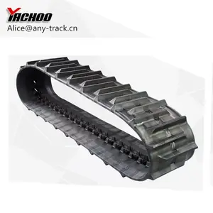 YACHOO agricultural machinery parts agriculture harvester rubber crawler track
