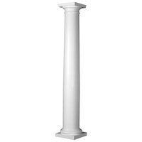 Luce calda di vendite della fabbrica peso esterno resistente decorativo in fibra di vetro colonna romana per il commercio all'ingrosso
