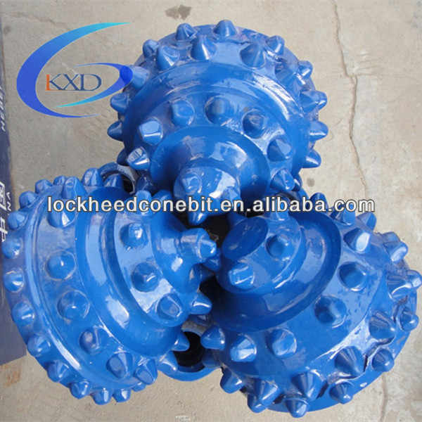 Oil rig drill head tricone bit for oil and gas drilling