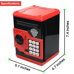 Nuovo Grande Regalo del Giocattolo per I Bambini Bambini Codice Elettronico Scatola di Moneta Della Banca Piggy <span class=keywords><strong>Banche</strong></span> Mini ATM Moneta Elettronica per I Bambini giocattolo divertente - Product Image 4