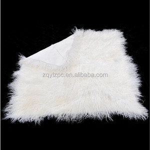 Lunghi capelli Ricci mongolia pelliccia delle pecore tappeto/tibetano capra pelliccia coperta di pelliccia di pecora piatto - Product Image 5