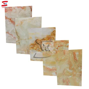 Price Pvc Wall Panel 4x8 Decorative Wall Panels Pvc Uv Coated / Garage Wall Panel Price In India