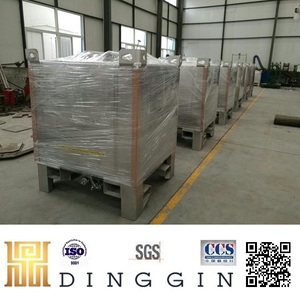 Conteneurs IBC en acier inoxydable de 1000l, 1300l, 1500l, 2000l pour le transport et le stockage de liquides dangereux et de produits chimiques - Product Image 5