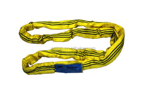 ENJOIN 라운드 탄성 슬링 호주 표준 4497 안전 계수 7:1 폴리 에스터 웨빙 리프팅 슬링 - Product Image 4