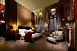 酒店床床头板迪拜 5 星级酒店客房 BR-R044