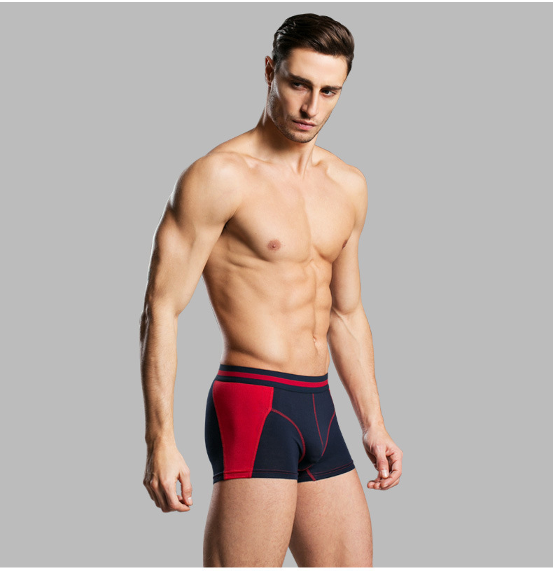 Высококачественное удобное Мужское нижнее белье, толстое мужское сексуальное нижнее белье из 100% хлопка