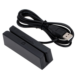 เครื่องอ่านบัตรเครดิตแม่เหล็ก SYC580 <span class=keywords><strong>RS232</strong></span> USB รองรับบัตรแถบแม่เหล็ก 123 แทร็ก - Product Image 5