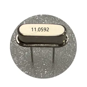 49S DIP 2 Pin Crystal Oscillator 11.0592mhz Crystal Oscillator Quartz Crystal Resonator