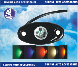 Bandana — lampe LED RGB pour véhicule 4x4, lumière néon, sans fil, commande par application mobile, pour tout-terrain 4WD - Product Image 1