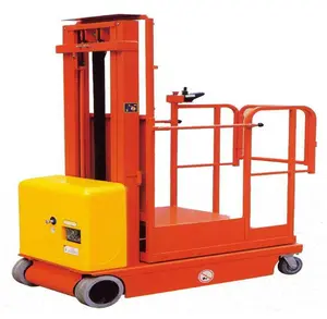 Elektrische Order Picker Logistieke Lifting Apparatuur Order Picker Heftruck Met 6M Hefhoogte