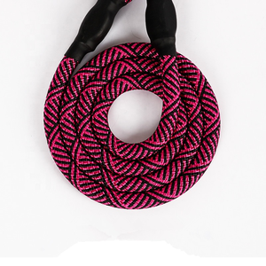 De servicio pesado trenzado Paracord reflectante perro moda Slip perro Collar - Product Image 4