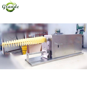 Snack Machines Electric <strong>Potato</strong> <strong>Spiral</strong> Cutting Machine/Tornado Hot Dog <strong>Potato</strong> <strong>Cutter</strong> - Product Image 6