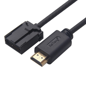 موسع عرض صغير-SaiKang, موسع عرض صغير 10 أقدام ، 3 أقدام ، 6 أقدام ، 6 أقدام ، كمبيوتر لتصوير الهاتف المحمول ، سلك ذهبي 24k ، 4k ، 2k ، محول hdmi إلى كابل من النوع الإلكتروني - Product Image 3