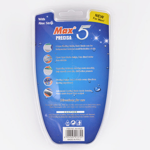 Maquinilla de afeitar de acero inoxidable, 5 hojas, Suecia - Product Image 6
