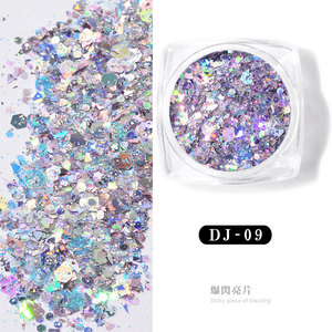 <span class=keywords><strong>Paillettes</strong></span> décoratives pour les ongles, accessoires de Nail Art, brillantes, magiques, vente en gros, 2019 - Product Image 5