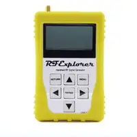 RF Explorer-3g Combo 15-2700 mhz Handheld Digitale Spectrum Analyzer met Gele Rubber Case