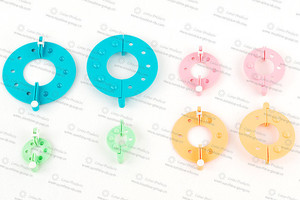 4 Size Ball <strong>Pompom</strong> <strong>Maker</strong> for Knitting Crafts Pom Pom <strong>Maker</strong> Knitting Tool - Product Image 2