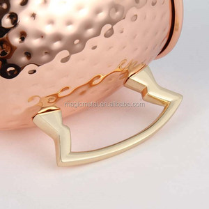 Por encargo <span class=keywords><strong>de</strong></span> cobre barril <span class=keywords><strong>taza</strong></span> <span class=keywords><strong>de</strong></span> acero para Moscow Mule - Product Image 3
