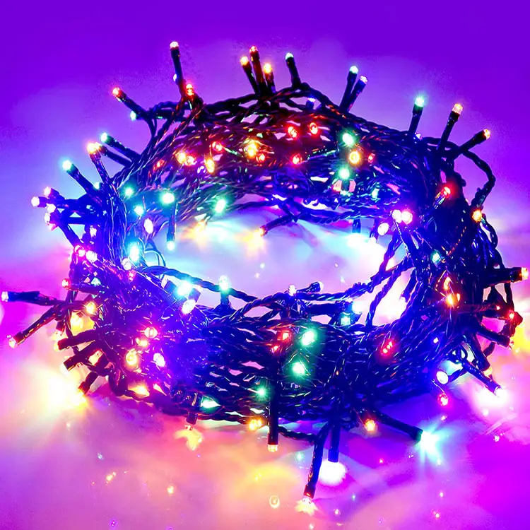 결혼식 축제 크리스마스 훈장 빛 LED 휴일 빛 옥외 끈 빛