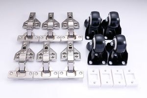 Muebles 2 en 1 convertible mesa de centro planos gabinete plegable hardware bisagras ocultas negro extensión mecanismo de mesa de cena - Product Image 3