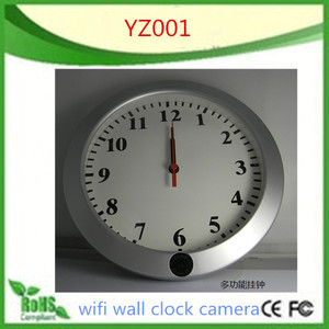 hd cámara wifi cámara reloj de pared de la célula teléfono de monitoreo remoto de la cámara yz001 - Product Image 1