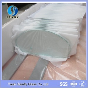 3mm/4mm/5mm abnormity tempered clear float glass for automobile instrument panels - Product Image 2