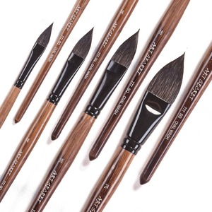 Pincel de Pelo de <span class=keywords><strong>Ardilla</strong></span> Fino <span class=keywords><strong>para</strong></span> Acuarela, Material de Arte, Punta Redonda, <span class=keywords><strong>para</strong></span> <span class=keywords><strong>Dibujo</strong></span> y Pintura Profesional con Acuarelas - Product Image 4