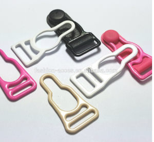 อุปกรณ์เสริมชุดชั้นในสตรี,ตะขอเลื่อนหัวเข็มขัดสังกะสีอัลลอยสีทอง - Product Image 5