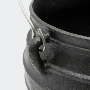 Traditional South African Botswana Potjie <strong>Pot</strong> Cast Iron 3 Legs Camping Outdoor Cooking Cauldron <strong>Stew</strong> <strong>Pot</strong> - Product Image 3