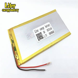 Wholesale ultra thin 3575148 6000 mAh LiPo battery 3,7 V rechargeable lithium ion polymer - Product Image 2