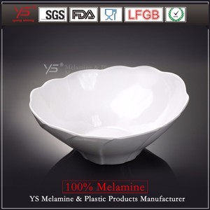 Aspecto elegante olla caliente <span class=keywords><strong>vajilla</strong></span> de 100% tazón de fuente de melamina en forma de loto - Product Image 1