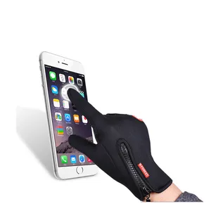 Рекламный Открытый водонепроницаемый перчатки для сенсорных экранов силиконовые Нескользящие спортивные перчатки для езды на велосипеде - Product Image 1