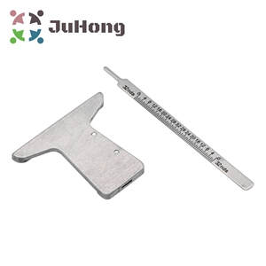 T Style Stainless Steel Tire Tread <strong>Depth</strong> <strong>Gauge</strong> Stainless Steel Slide (Removable) Range 0-25mm and 0-32nds <strong>Depth</strong> Measuring Tools - Product Image 6