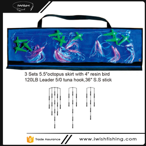 Sac de rangement pratique 9 pouces <span class=keywords><strong>pour</strong></span> barres à épandreuses de calmar et de thon, matériel de pêche - Product Image 6