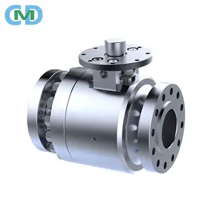 3 Inch China Carbon Steel Metal Seat Ring Oil And Gas Flange A105N Ball Valve