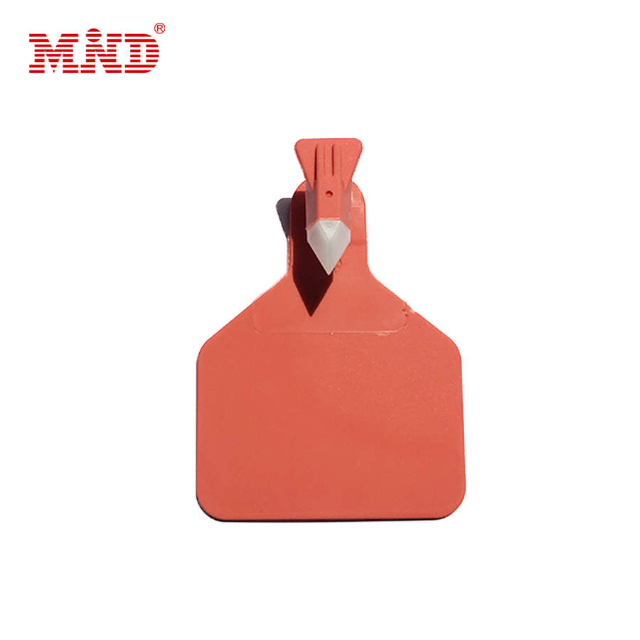 MDET009 Rfid Uhf Tag Telinga Hewan Dapat Diprogram untuk Ternak