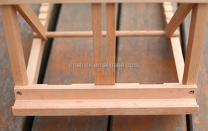 Cavalletto Regolabile in Legno di Faggio per Artisti, per Disegno e Esposizione - Product Image 4